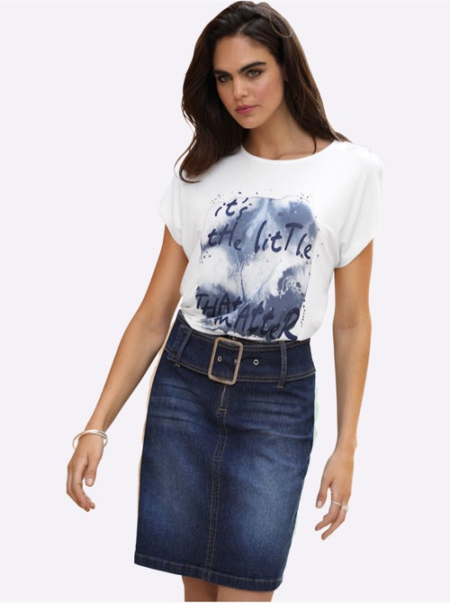 T-shirt Viscose - Taille Standard - helline - Kiabi