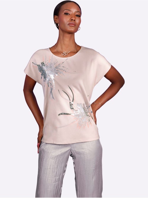 T-shirt Viscose - Taille Standard - Helline - Kiabi