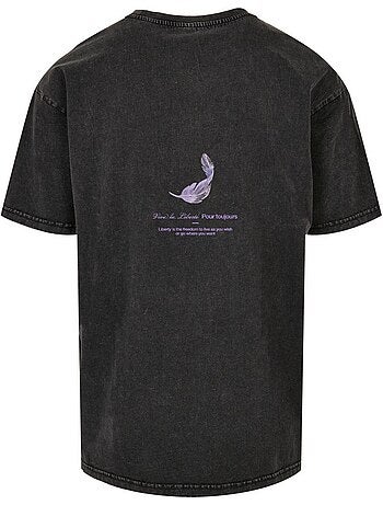 T-shirt vive la liberte - mister tee