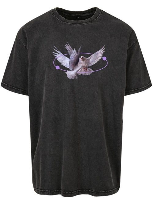 T-shirt vive la liberte - mister tee - Kiabi