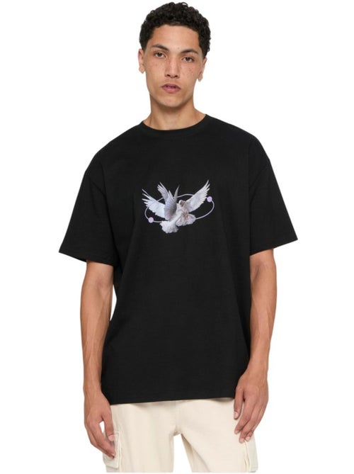 T-shirt vive la liberte - mister tee - Kiabi