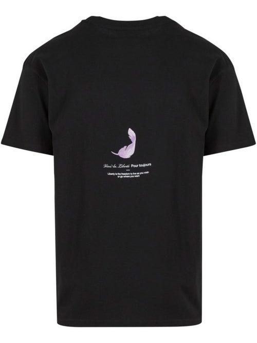 T-shirt vive la liberte - mister tee - Kiabi