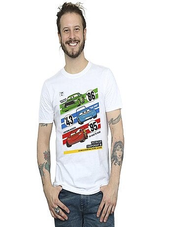 T-shirt voitures piston cup champions - disney