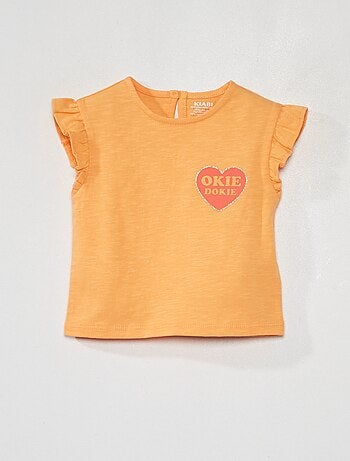 T-shirt volanté - Kiabi
