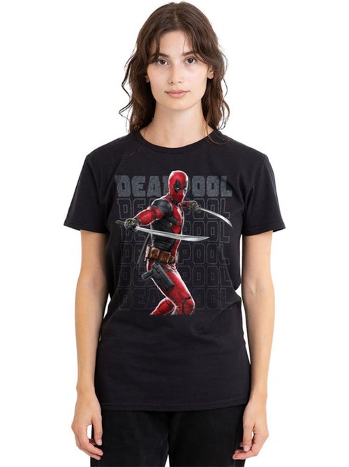 T-shirt wade katanas - deadpool et wolverine - Kiabi