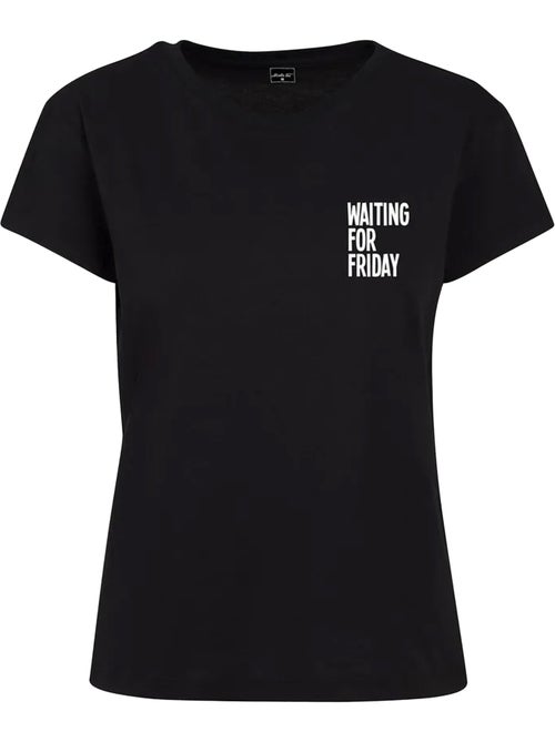 T-shirt waiting for friday - mister tee - Kiabi T-shirt waiting for friday - mister tee - Kiabi