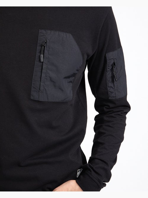 T-shirt walking   regular manches longues - new man - Kiabi