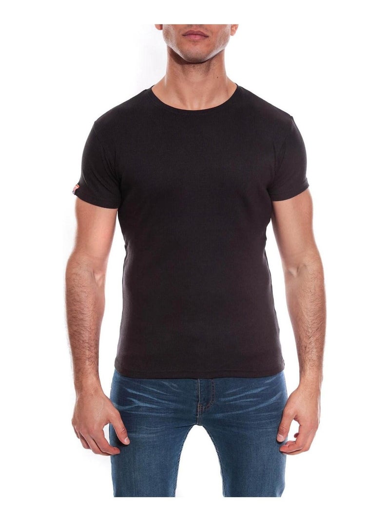 T-SHIRT WALTER II Noir - Kiabi