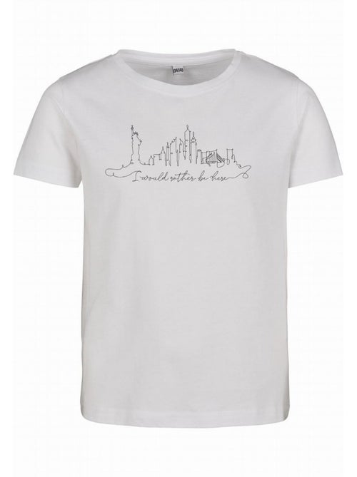 T-shirt want to be here - mister tee - Kiabi
