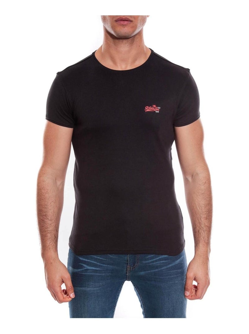 T-SHIRT WARLOF II Noir - Kiabi