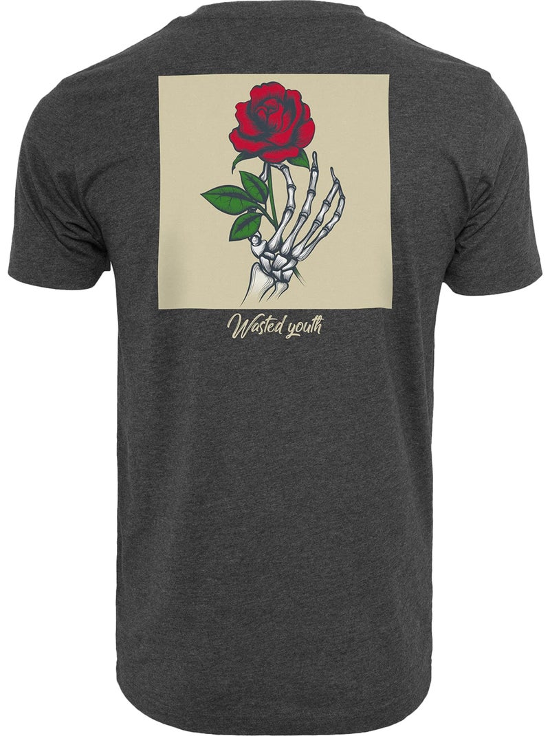T-shirt wasted youth - mister tee Noir - Kiabi