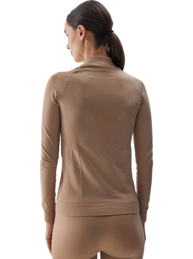 T-shirt waw24useaf156 - 4f Marron clair - Kiabi