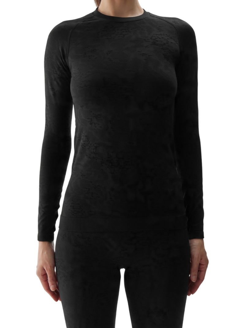 T-shirt waw24useaf176 - 4f Noir - Kiabi