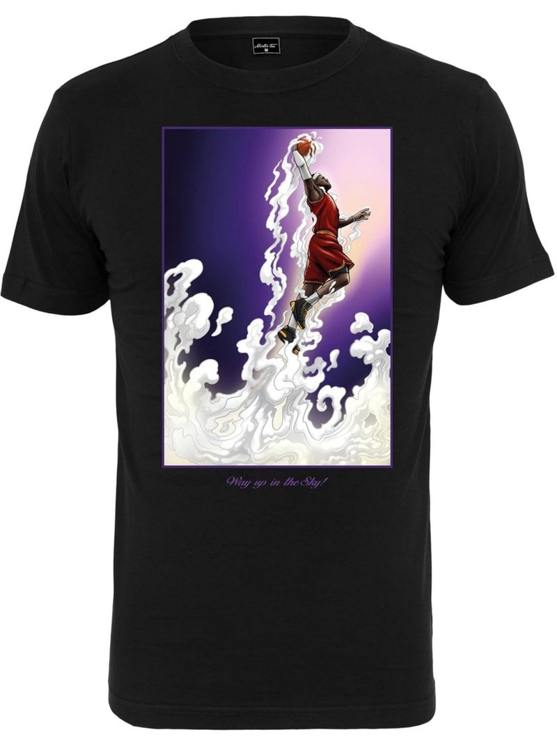 T-shirt way up in the sky - mister tee Noir - Kiabi