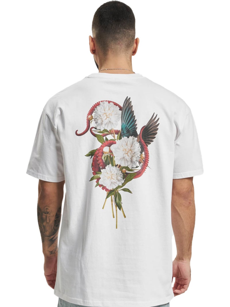 T-shirt we dream in colors - mister tee Blanc - Kiabi