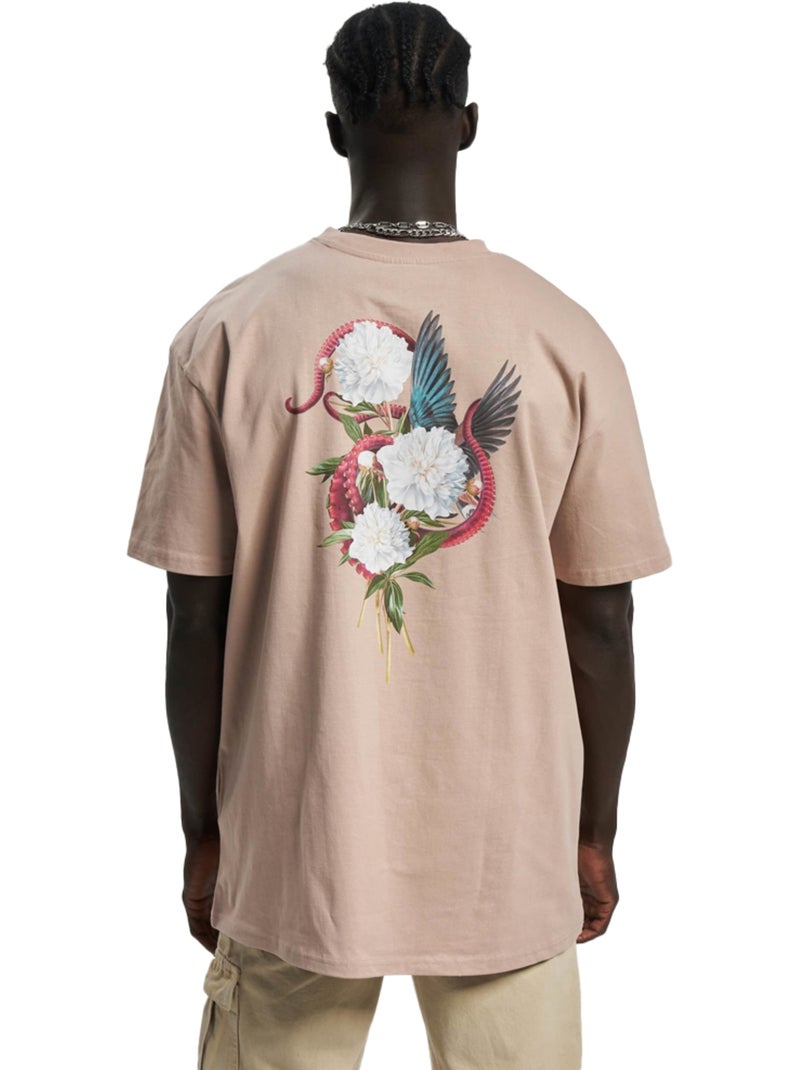 T-shirt we dream in colors - mister tee Rose pâle - Kiabi