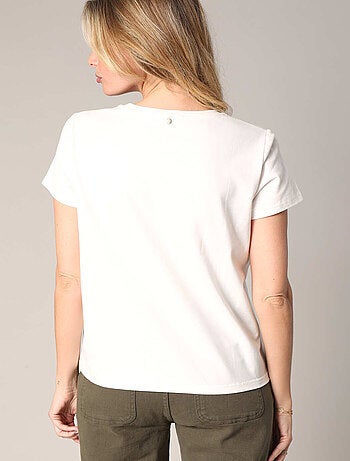 T-shirt WILD décoré de strass 'Deeluxe'