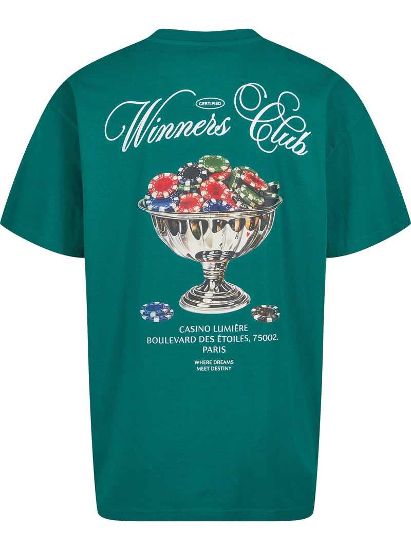 T-shirt winners club - mister tee Vert - Kiabi