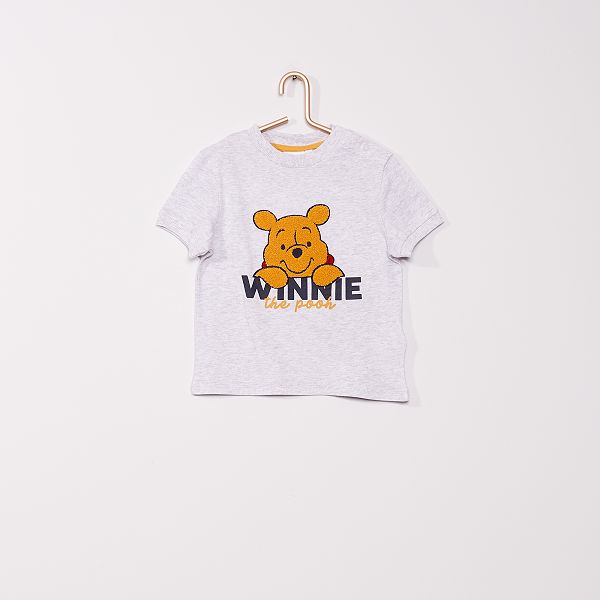 T Shirt Winnie L Ourson De Disney Bebe Garcon Gris Kiabi 7 00