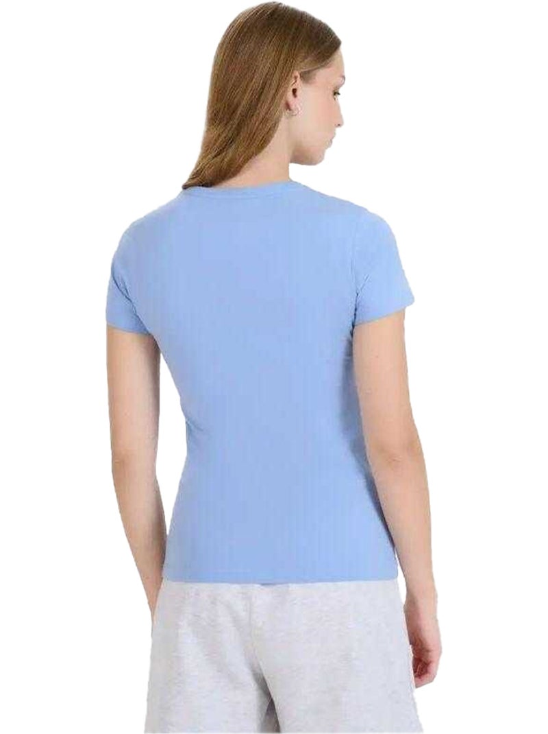 T-shirt wmm00ttshf225 - 4f Bleu - Kiabi