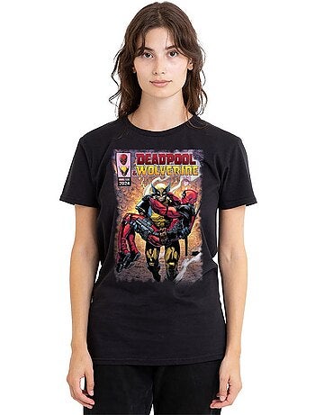 T-shirt wolverine saves deadpool - deadpool et wolverine