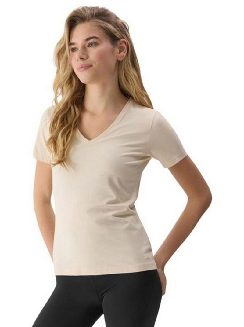 T-shirt wss24ttshf1359 - 4f Beige - Kiabi