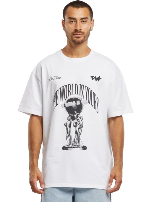 T-shirt your world - mister tee - Kiabi