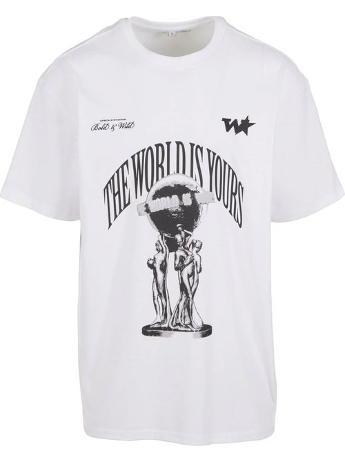 T-shirt your world - mister tee - Kiabi