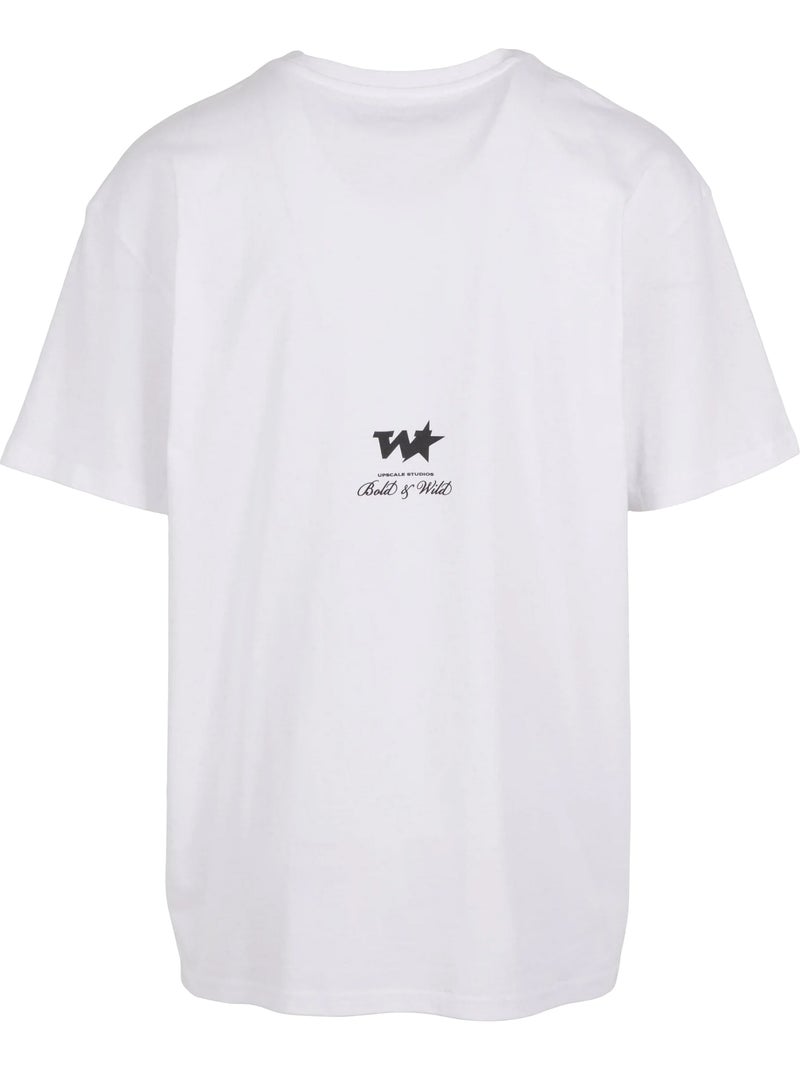 T-shirt your world - mister tee Blanc - Kiabi