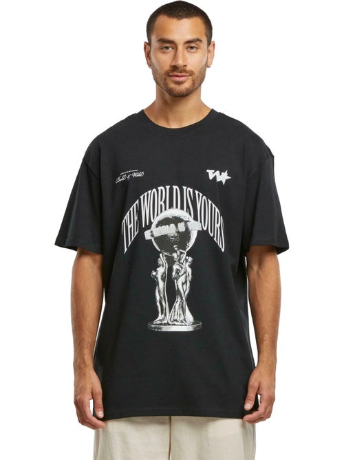T-shirt your world - mister tee - Kiabi