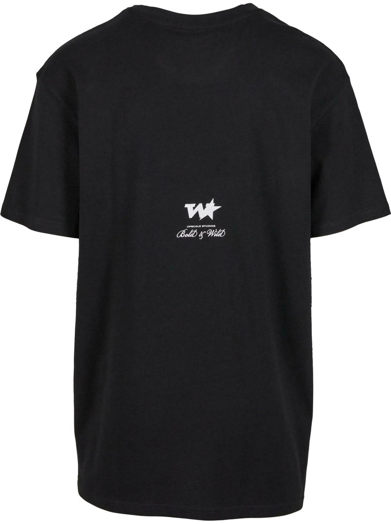 T-shirt your world - mister tee Noir - Kiabi