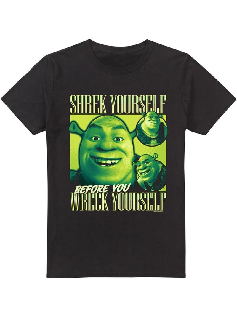 T-shirt yourself - shrek Noir - Kiabi