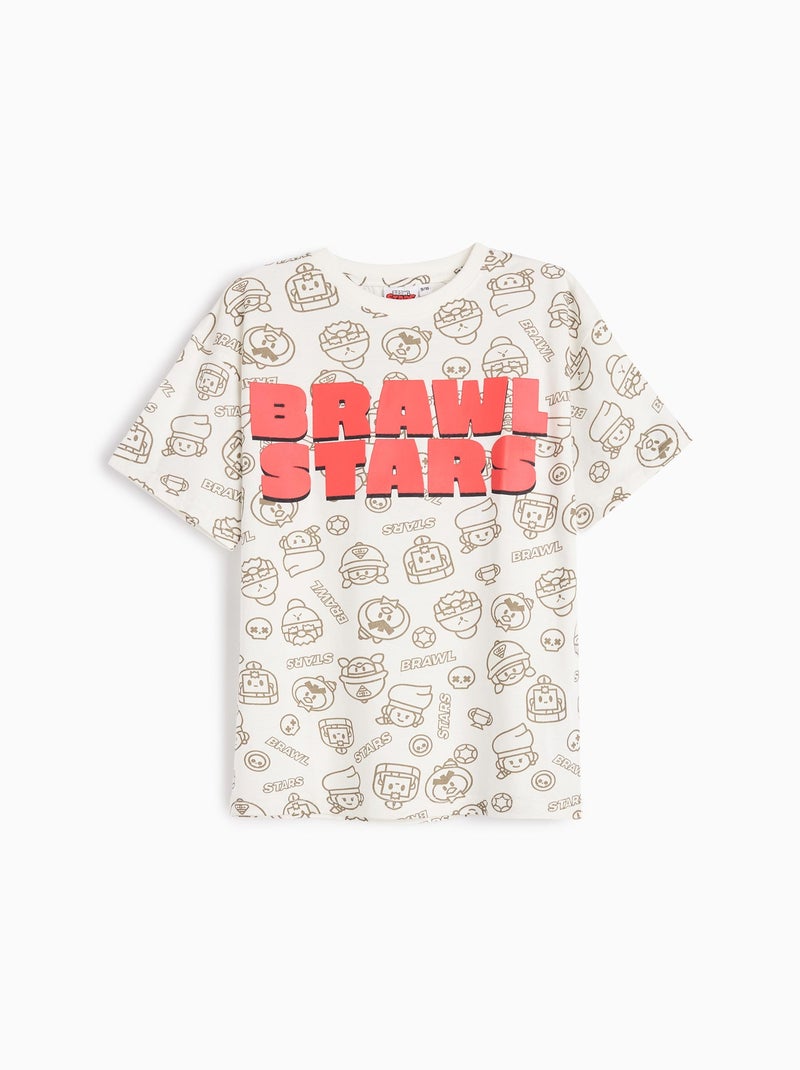 T-shirt, Brawl Stars  MO Fashion Blanc - Kiabi