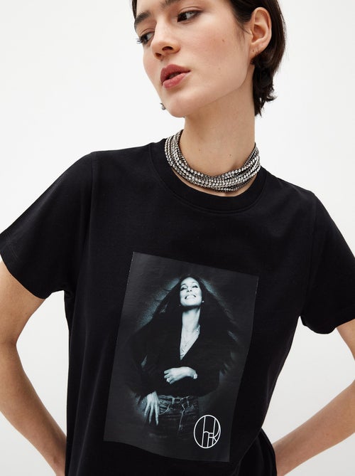 T-shirt, Cher  MO Fashion - Kiabi
