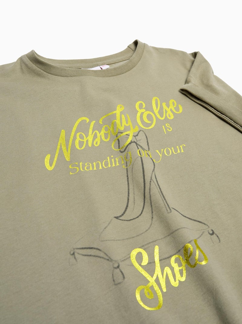 T-shirt, Disney  MO Fashion Vert - Kiabi