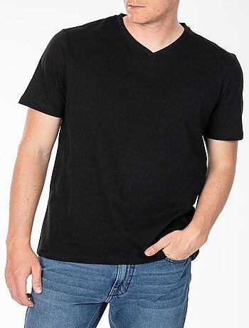 Maillot - Lot de 2 T-shirts homme à manches courtes avec poche - coton bio