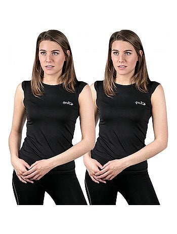 T shirts Femme Sport lot de 2