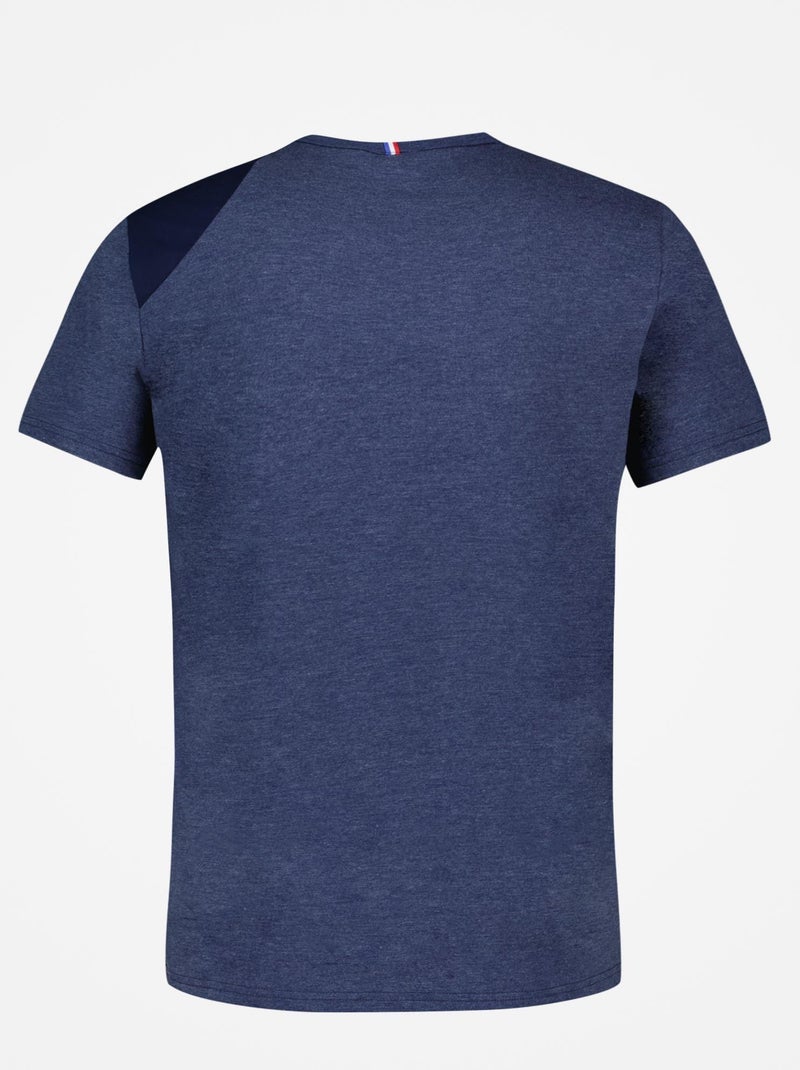 T-shirts 'Le Coq Sportif' 'Saison 1 Tee Ss N°2 M' Bleu Bleu Blanc - Kiabi
