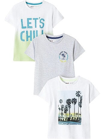 T-shirts manches courtes motif/style imprimé - minoti