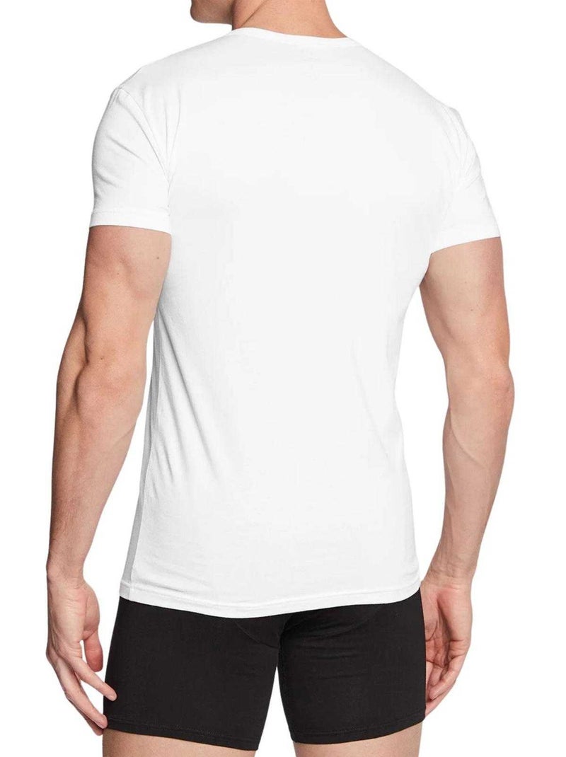 T-shirts motif/style logo - armani exchange Blanc - Kiabi