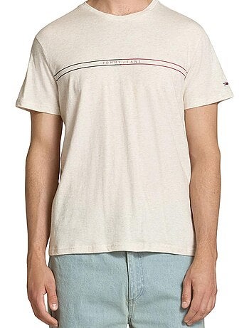 T-shirts motif/style uni - tommy hilfiger