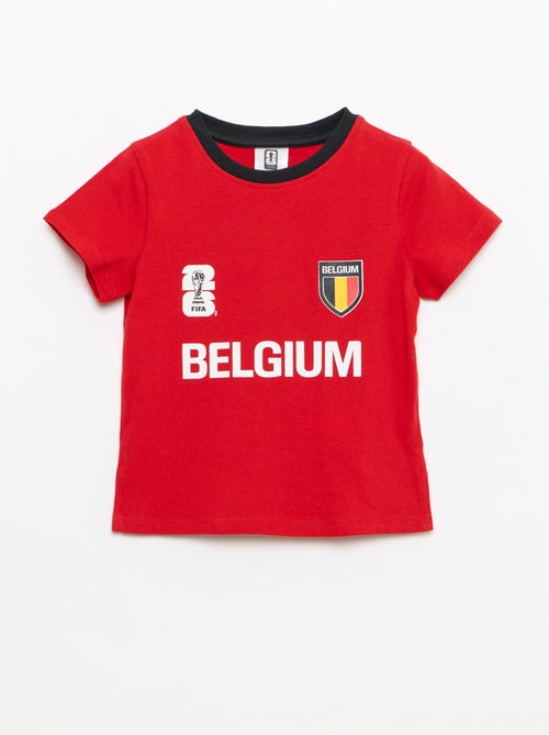 T-shirts sous licence officielle de La Coupe du Monde de la FIFA 26™ - Belgique - Kiabi