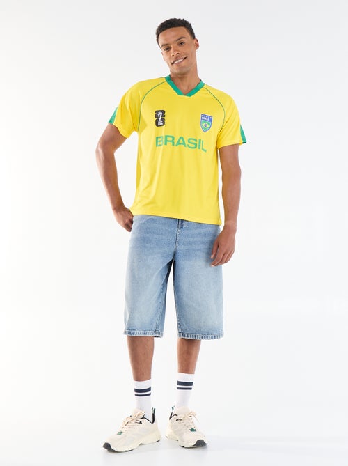 T-shirts sous licence officielle de La Coupe du Monde de la FIFA 26™ - Brésil - Kiabi T-shirts sous licence officielle de La Coupe du Monde de la FIFA 26™ - Brésil - Kiabi