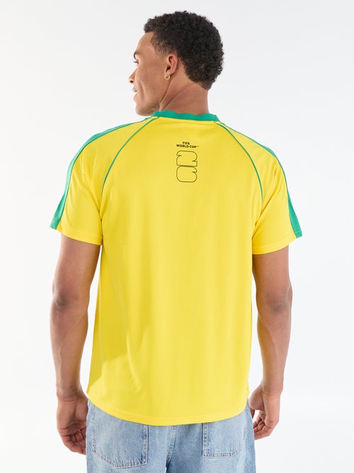 T-shirts sous licence officielle de La Coupe du Monde de la FIFA 26™ - Brésil - Kiabi T-shirts sous licence officielle de La Coupe du Monde de la FIFA 26™ - Brésil - Kiabi