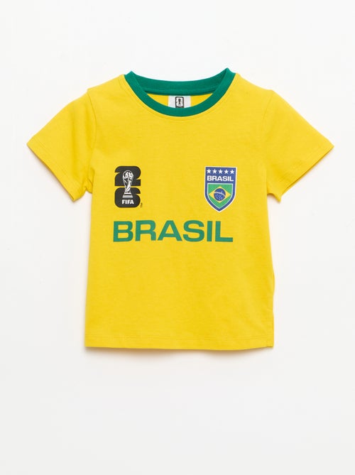 T-shirts sous licence officielle de La Coupe du Monde de la FIFA 26™ - Brésil - Kiabi