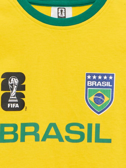T-shirts sous licence officielle de La Coupe du Monde de la FIFA 26™ - Brésil - Kiabi