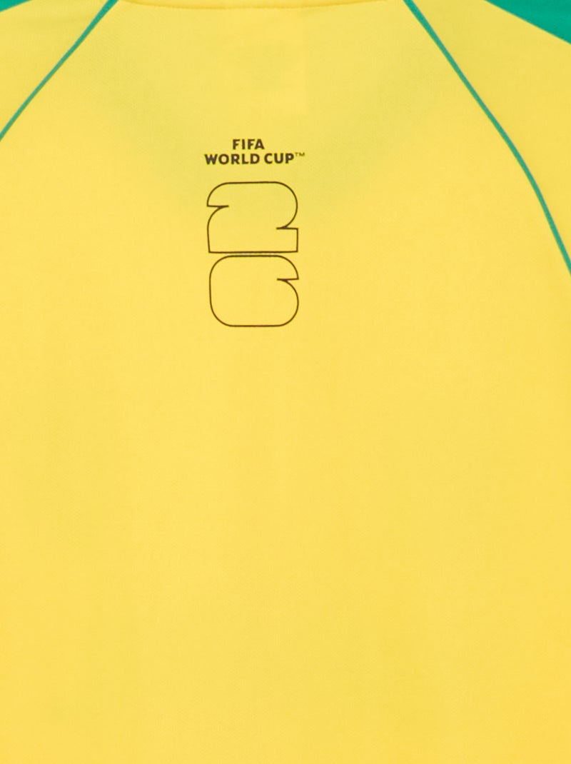 T-shirts sous licence officielle de La Coupe du Monde de la FIFA 26™ - Brésil Vert - Kiabi