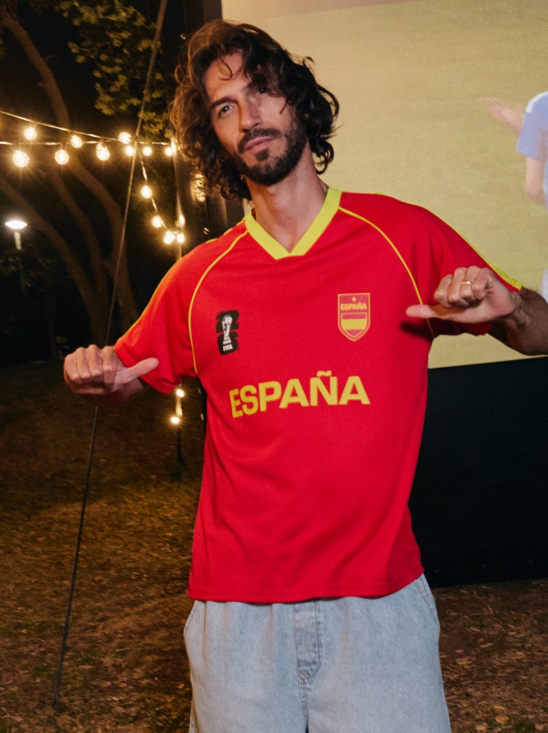 T-shirts sous licence officielle de La Coupe du Monde de la FIFA 26™ - Espagne Rouge - Kiabi