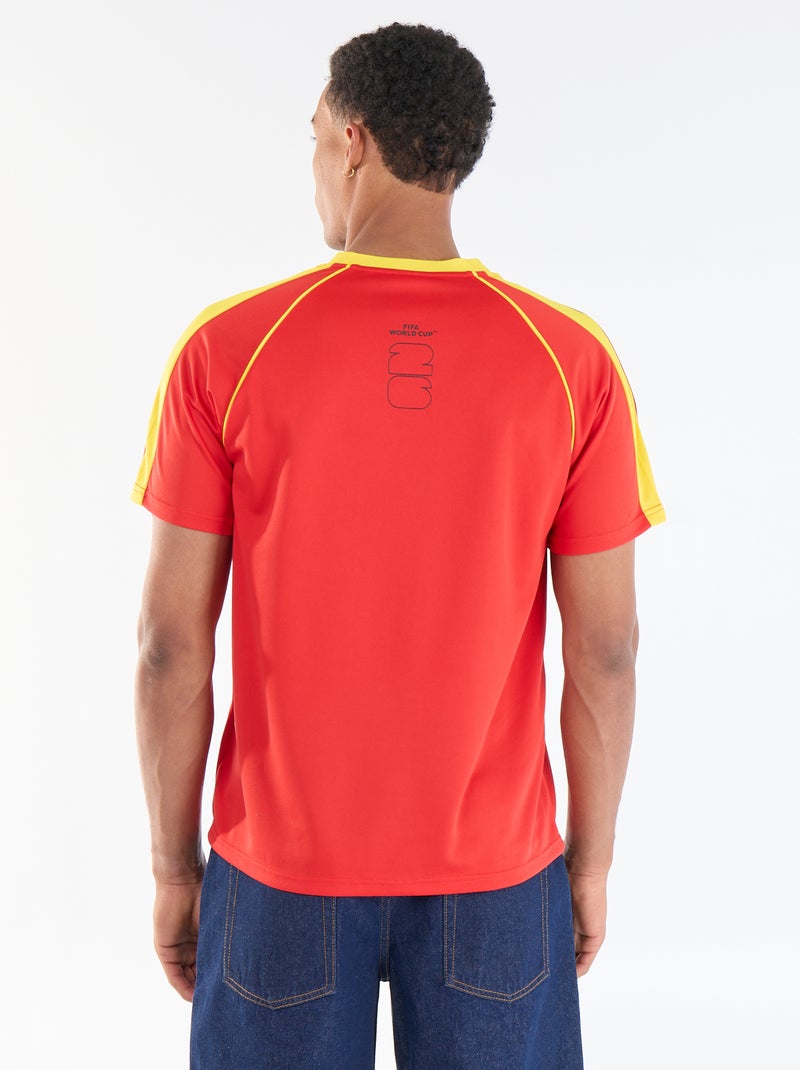 T-shirts sous licence officielle de La Coupe du Monde de la FIFA 26™ - Espagne Rouge - Kiabi