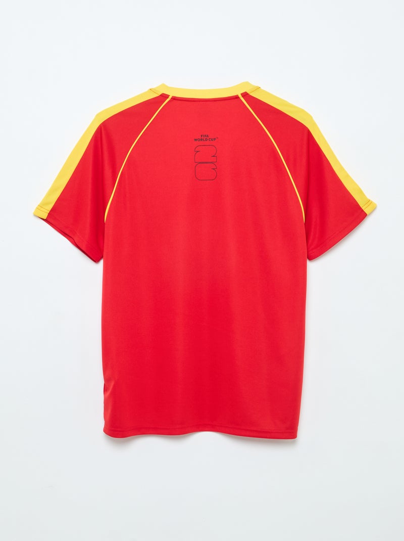 T-shirts sous licence officielle de La Coupe du Monde de la FIFA 26™ - Espagne Rouge - Kiabi
